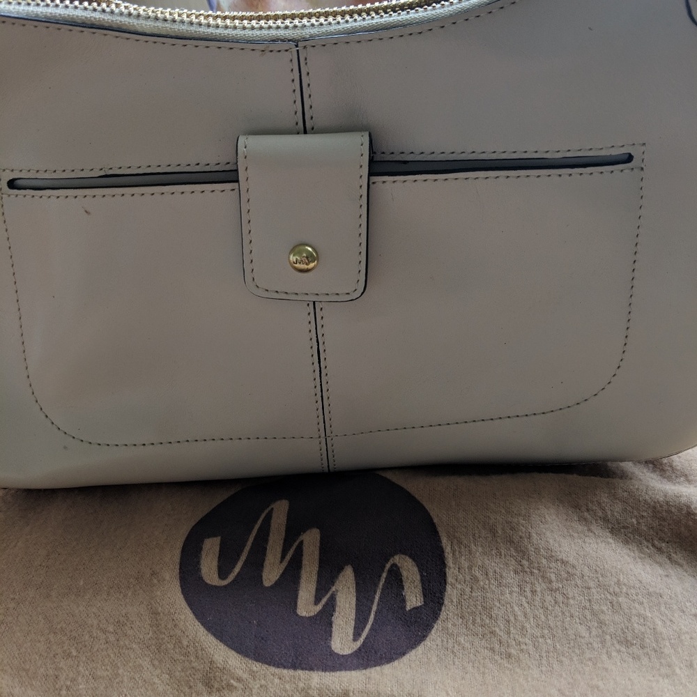 Bone Monsac Shoulder Bag
